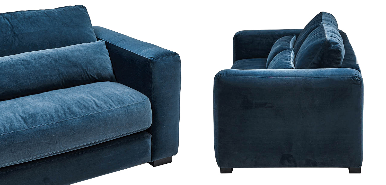 Диван Kleber Sofa blue Диван Kleber Sofa blue - Loft-Concept в Барнауле