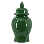 Ваза с крышкой однотонная Высота 31 см Chinoiserie Ceramics варинант исполнения - 9 | Loft Concept в Барнауле