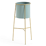 Кашпо из металла и латуни Elegance Elevated Planters  варинант исполнения - 1 | Loft Concept в Барнауле