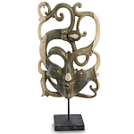 Маска ручной работы деревянная резная Mask Abstraction варинант исполнения - 1 | Loft Concept в Барнауле