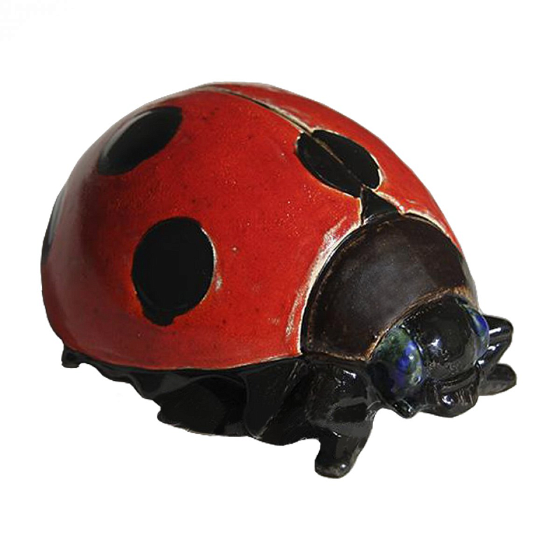 Статуэтка Red Ladybug Красный Черный Статуэтка Red Ladybug Красный Черный в Барнауле | Loft Concept