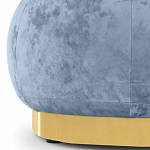 Длинный овальный пуф Ambrose Soft Oval Pouf варинант исполнения - 7 | Loft Concept в Барнауле