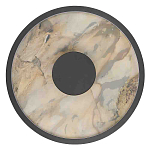 Бра круглое светодиодное с черной рамкой Stone Circle варинант исполнения - 1 | Loft Concept в Барнауле