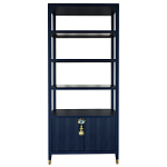 Стеллаж со стеклянными полками Elsa Dreams Blue варинант исполнения - 9 | Loft Concept в Барнауле