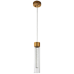 Подвесной светильник золото Sparkling Bubbles Tube Gold Hanging Lamp варинант исполнения - 2 | Loft Concept в Барнауле