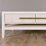 Кофейный стол Primo с двумя ящиками Светлый дуб варинант исполнения - 3 | Loft Concept в Барнауле