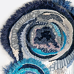 Текстильный Арт-объект ручной работы Galaxy варинант исполнения - 2 | Loft Concept в Барнауле