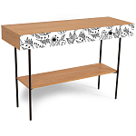 Консоль с принтом на ящиках Elise Console Table варинант исполнения - 9 | Loft Concept в Барнауле