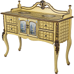 Комод деревянный Illustration of flowers варинант исполнения - 4 | Loft Concept в Барнауле