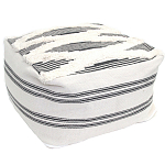 Пуф  Black and White Stripe варинант исполнения - 1 | Loft Concept в Барнауле