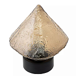 Настольный светильник с янтарным рельефным плафоном Lamp with Frozen Glass Effect варинант исполнения - 1 | Loft Concept в Барнауле