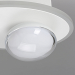 Бра овальной формы белого цвета с 2-мя лампами Lunar Pebbles варинант исполнения - 6 | Loft Concept в Барнауле