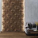 Гипсовая 3D панель с принтографией PM-22 варинант исполнения - 5 | Loft Concept в Барнауле