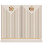 Комод с фактурными дверцами Satin Furniture варинант исполнения - 4 | Loft Concept в Барнауле