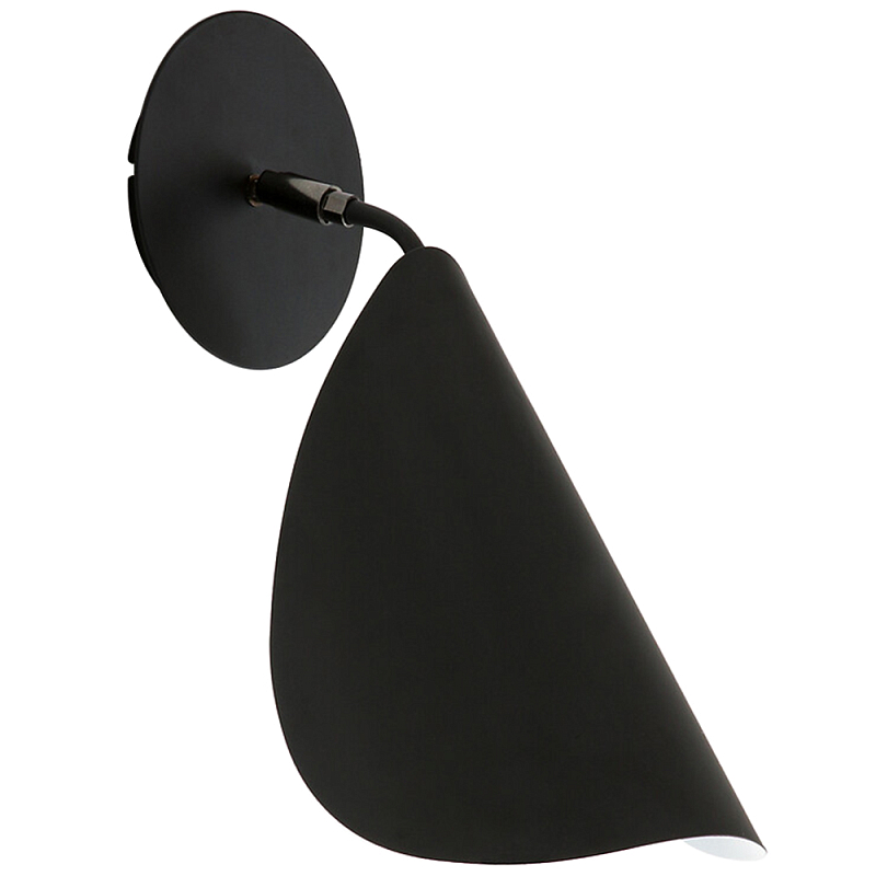 Бра с поворотным плафоном Aracea Black Wall Lamp Черный Бра с поворотным плафоном Aracea Black Wall Lamp Черный в Барнауле | Loft Concept