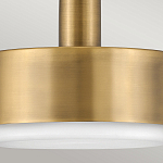 Подвесной светильник цилиндрический с белым плафоном Hinkley варинант исполнения - 10 | Loft Concept в Барнауле