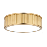 Потолочный светильник с гофрированным абажуром цвета латунь Millennium варинант исполнения - 1 | Loft Concept в Барнауле