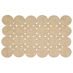 Ковер прямоугольный из джутовой основы Tight bundles варинант исполнения - 1 | Loft Concept в Барнауле