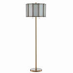 Торшер с абажуром из панелей белого молочного стекла Stunned by Light варинант исполнения - 2 | Loft Concept в Барнауле