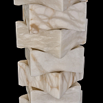 Торшер из натурального камня Stone Constructor варинант исполнения - 3 | Loft Concept в Барнауле