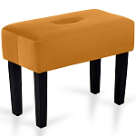 Мягкий  пуф на черных ножках Winton Pouf варинант исполнения - 13 | Loft Concept в Барнауле