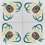 Плитка дизайнерская Драконий фрукт варинант исполнения - 1 | Loft Concept в Барнауле