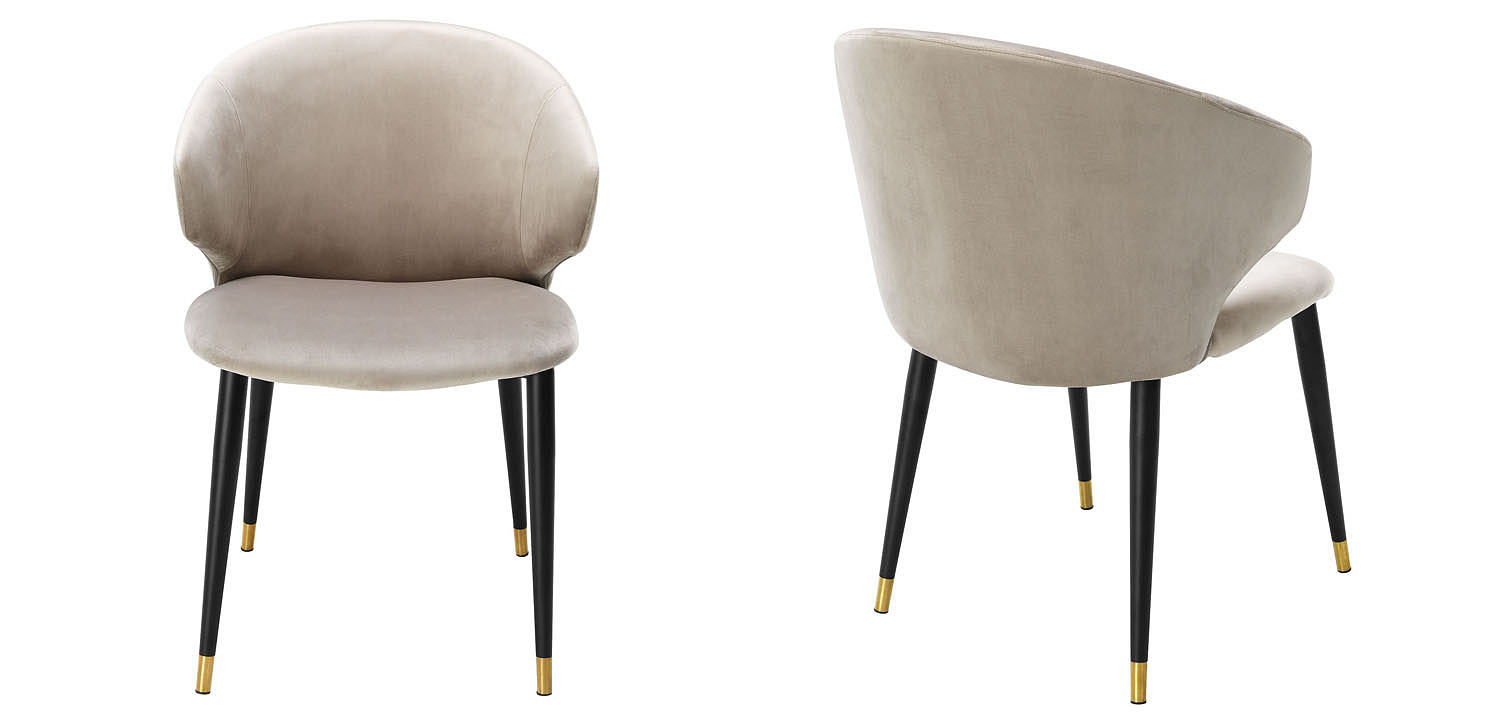 Стул Eichholtz DINING CHAIR VOLANTE beige Стул Eichholtz DINING CHAIR VOLANTE beige - Loft-Concept в Барнауле