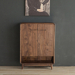 Комод в прихожую для хранения обуви Moon Walnut Furniture варинант исполнения - 1 | Loft Concept в Барнауле