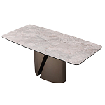 Стол обеденный керамический серый Servorios варинант исполнения - 3 | Loft Concept в Барнауле