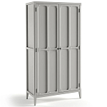 Шкаф серый Silva Grey Cabinet варинант исполнения - 2 | Loft Concept в Барнауле