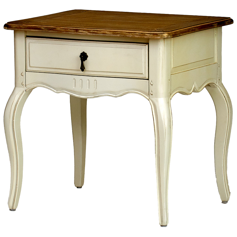 Прикроватная тумба в стиле прованс Oak Montmartre Provence Bedside Table Бежевый Дуб темный Прикроватная тумба в стиле прованс Oak Montmartre Provence Bedside Table Бежевый Дуб темный в Барнауле | Loft Concept