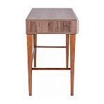 Стол письменный из массива бука с 2-мя ящиками бежевый Wenge Light варинант исполнения - 2 | Loft Concept в Барнауле