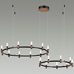 Люстра подвесная с цилиндрическими плафонами на двух круглых подвесах  Arnaut Light варинант исполнения - 3 | Loft Concept в Барнауле