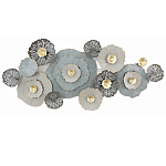 Панно настенное Blank Sheet Gray Flower варинант исполнения - 1 | Loft Concept в Барнауле