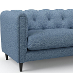 Мебельная ткань Шенилл голубой цвет 138 см T4-26 варинант исполнения - 14 | Loft Concept в Барнауле