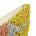 Чехол на подушку с рисунком горчичного цвета Elan Textured варинант исполнения - 5 | Loft Concept в Барнауле