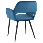 Стул с подлокотниками синий NEASAN STOOL варинант исполнения - 5 | Loft Concept в Барнауле