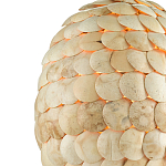 Подвесной светильник с каскадом из круглых декоративных элементов Texture Discs варинант исполнения - 1 | Loft Concept в Барнауле