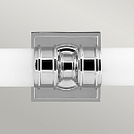 Бра для ванных комнат горизонтальное с двумя матовыми стеклянными цилиндическими плафонами Feiss варинант исполнения - 6 | Loft Concept в Барнауле