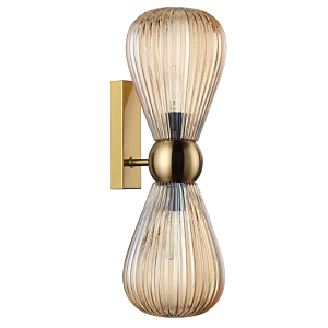 Бра Cappadocia Золотое на 2 лампы