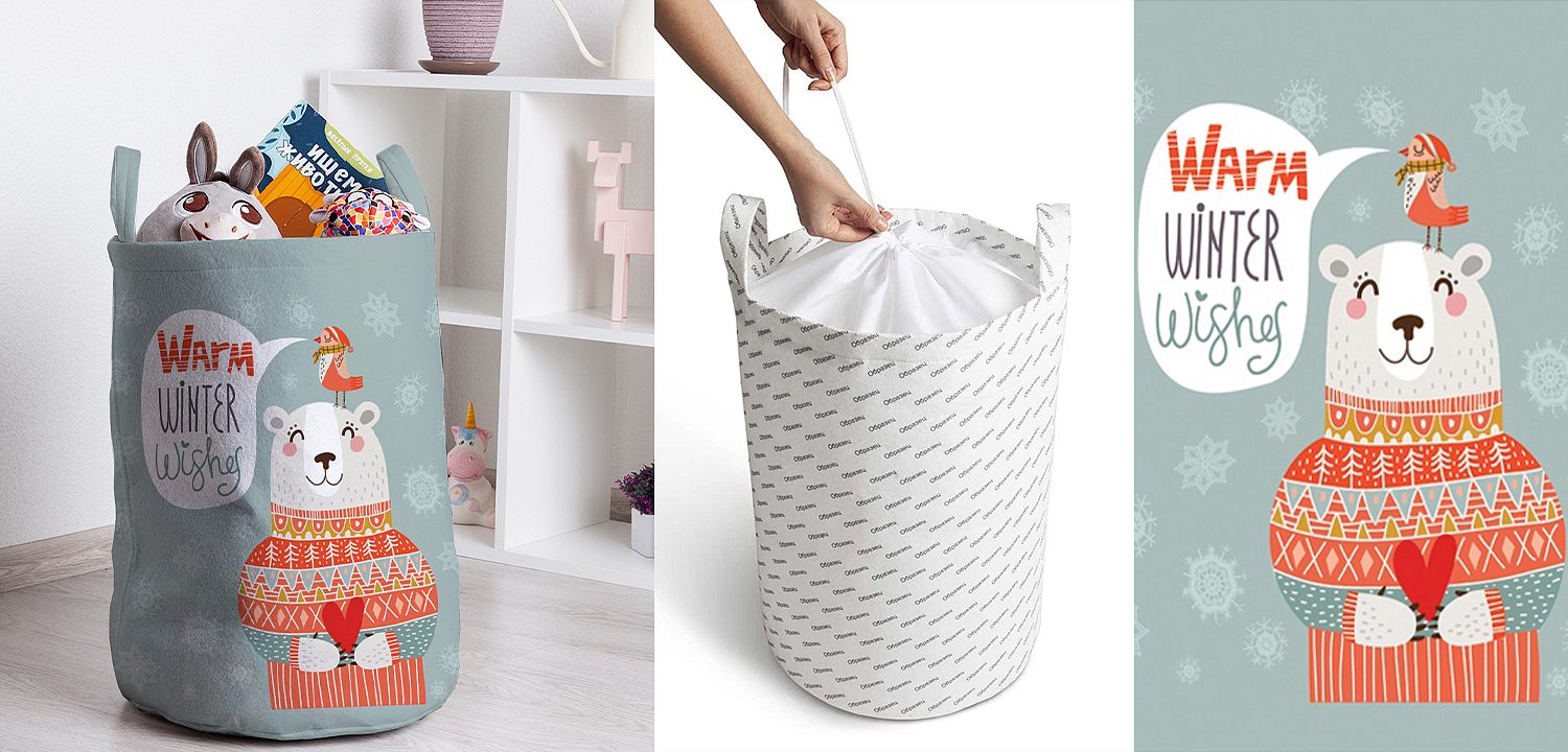 Корзина Warm winter wishes Basket Корзина Warm winter wishes Basket - Loft-Concept в Барнауле
