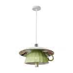 Подвесные светильники в виде чаши с цветочным блюдцем Flower Reversal варинант исполнения - 4 | Loft Concept в Барнауле