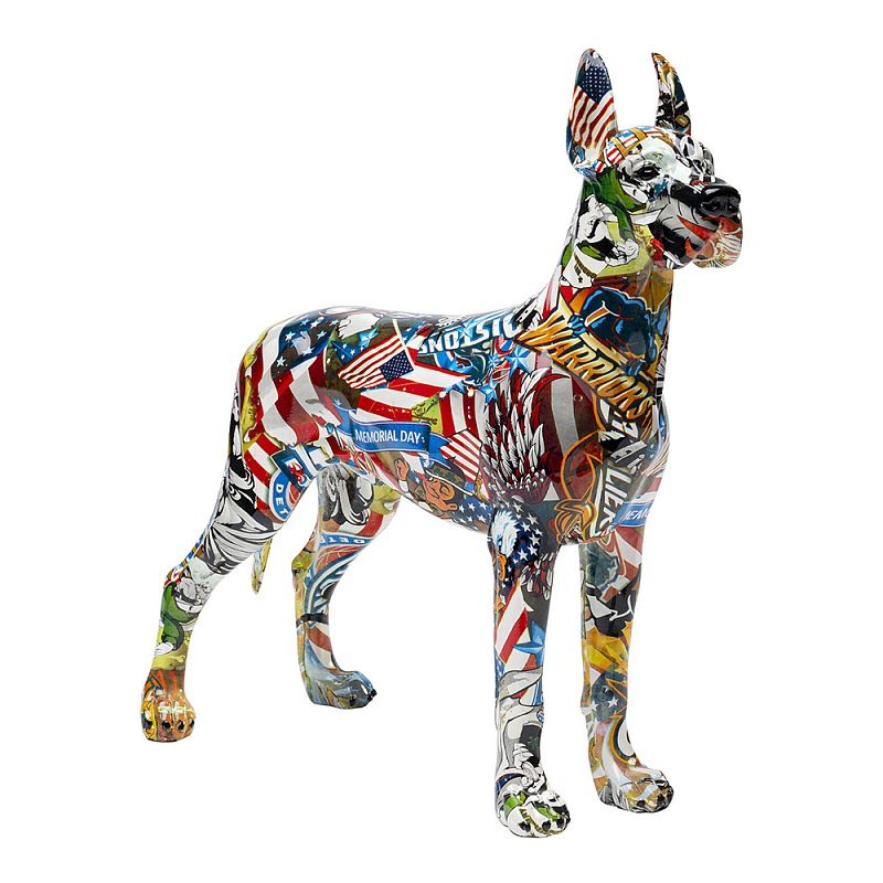 Статуэтка Graffiti Great Dane Поп-Арт Мульти в Барнауле | Loft Concept 