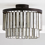 Потолочный светильник с подвесами из перламутра Unique Shine Effect варинант исполнения - 4 | Loft Concept в Барнауле