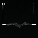 Люстра подвесная линейная Adilin Сhromium варинант исполнения - 3 | Loft Concept в Барнауле