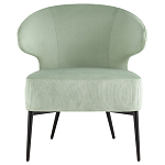 Современное мягкое кресло на металлических ножках Rakush Pistachio варинант исполнения - 2 | Loft Concept в Барнауле