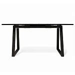 Стол обеденный раздвижной с прямоугольной бежевой столешницей Magali варинант исполнения - 3 | Loft Concept в Барнауле