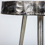 Металлический столик со столешницей в виде слеба Slabby варинант исполнения - 2 | Loft Concept в Барнауле