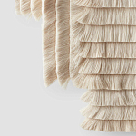 Светло-Бежевое Панно из нитей Palmas Wall Hanging варинант исполнения - 2 | Loft Concept в Барнауле