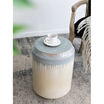 Керамический Табурет в оттенках бежевого и голубого цветов Gradient Stool варинант исполнения - 4 | Loft Concept в Барнауле